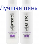 ELEA Artisto decolorant system - змивка фарби з волосся, 2x60 мл