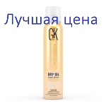 немає GKhair Dry Oil Shine Spray - сухое масло Спрей для блеска волос, 115 мл
