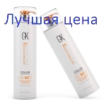 GKhair Moisturizing Shampoo Color Protection - литровый Увлажняющий шампунь, 1000 мл