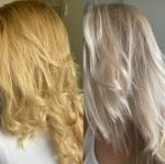 GKhair Ultra Blonde Bombshell Masque - Тонирующая маска "Холодный блонд", 200 мл